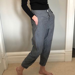 Kowtow ankle pant - grey.